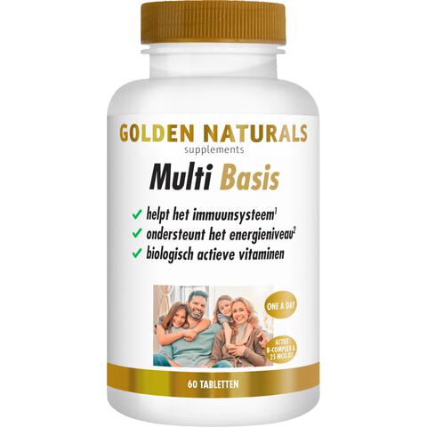 Golden Natural Multi Basis Tabletten 60 stuks