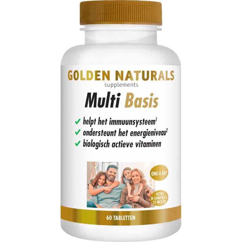 Golden Naturals Multi Basis Tabletten 60 stuks