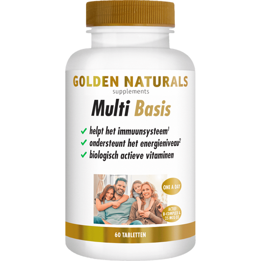 Golden Naturals Multi Basis Tabletten 60 stuks