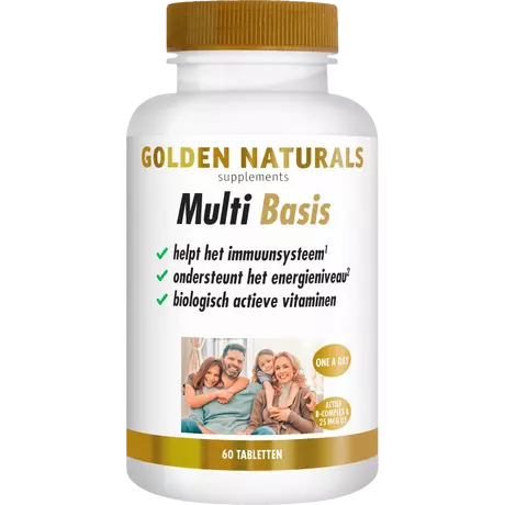 Golden Naturals Multi Basis Tabletten 60 stuks