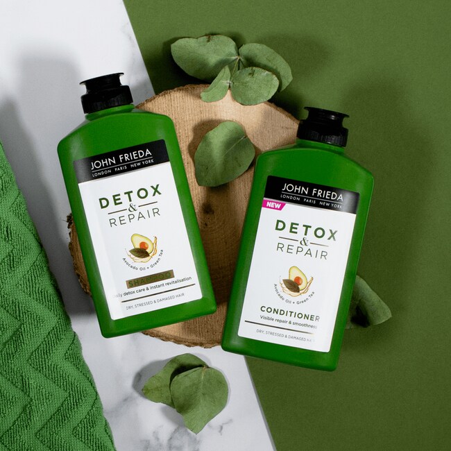 John Frieda Detox & Repair Shampoo 250 ML 250 ML Etos