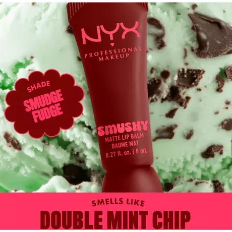 NYX Professional Smushy Matte Lip Balm Smudge Fudge