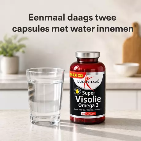 Lucovitaal Visolie Super Omega 3 Capsules 210 stuks