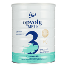 Etos Opvolgmelk Standaard 3 met melkvet voor baby's vanaf 10 maanden - 800 gram