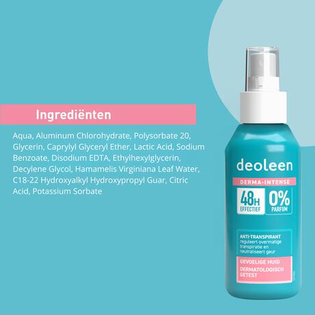 Deoleen derma intense 48h spray 100 ML