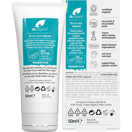 Dr. Organic Skin Clear Moisturiser 50 ML