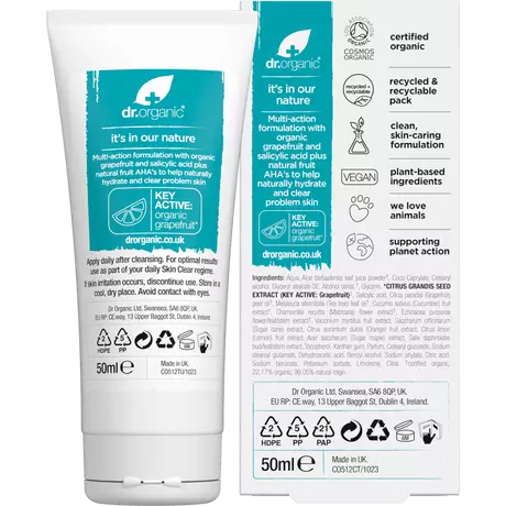 Dr. Organic Skin Clear Moisturiser 50 ML