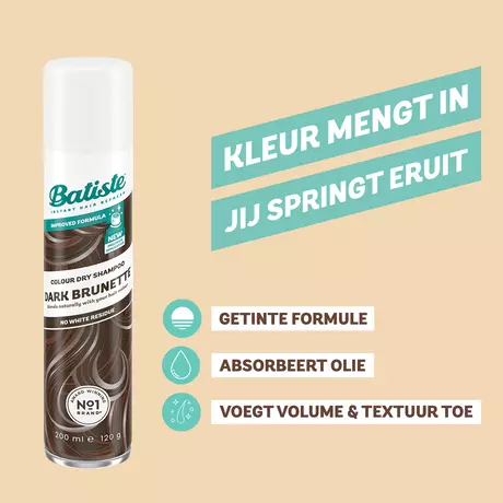Batiste Hint of Colour Dark Droogshampoo 200 ML