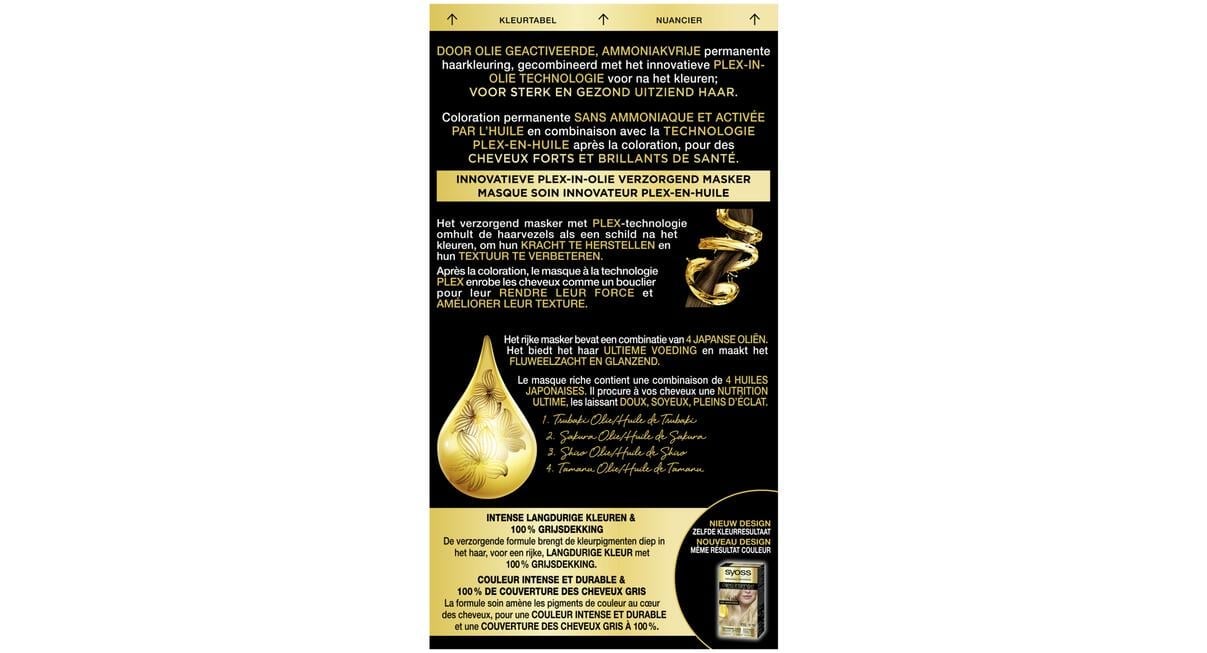 Syoss Oleo Intense 9-10 BrightBl