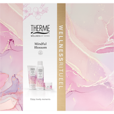Therme Mindful Blossom Cadeauset Shower Foam Body Butter Shower Scrub