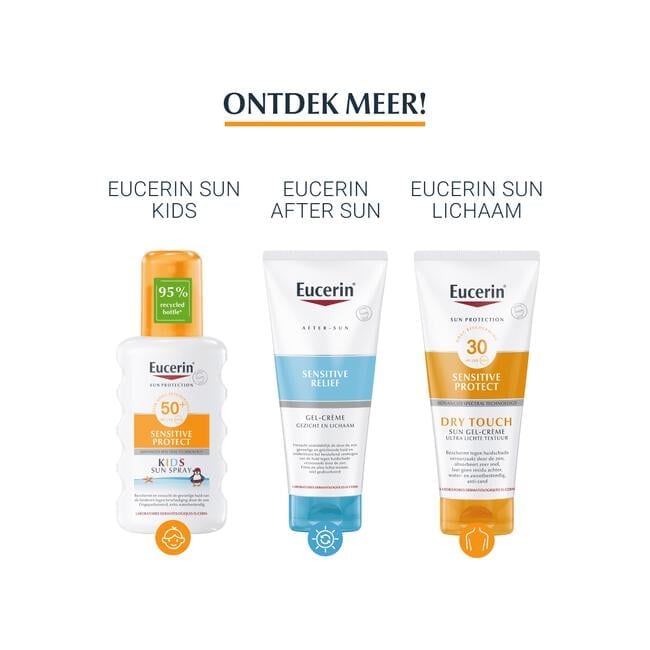 Plakken Gewoon Middelen Eucerin Sun Sensitive Protect Crème SPF50+ 50 ML 50 ML | Etos