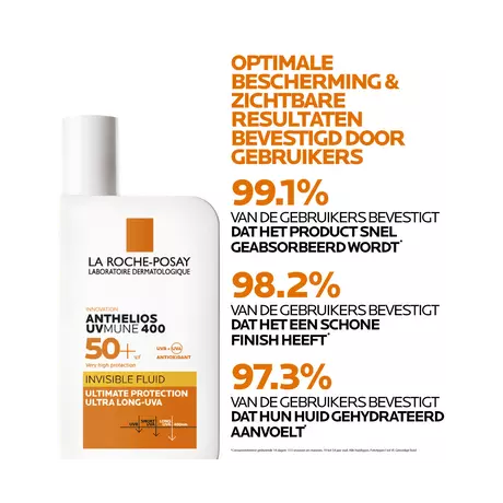 La Roche-Posay Anthelios UVMune 400 Onzichtbare Zonnefluide SPF50+ 50 ML
