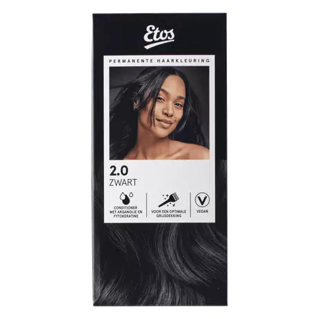 Etos Permanente Haarkleuring 2.0 Zwart