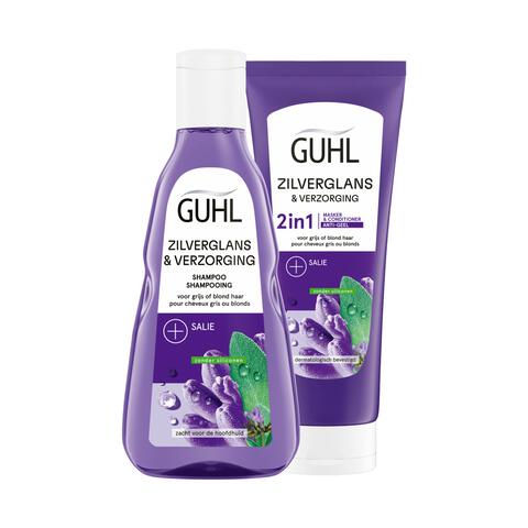 Guhl Zilverglans & Verzorging Anti-Geel Masker 200 ML