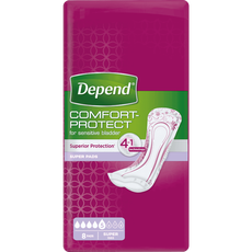 Depend Pads Super 8 Stuks