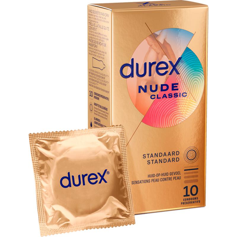 Durex Nude Classic Condooms 10 stuks