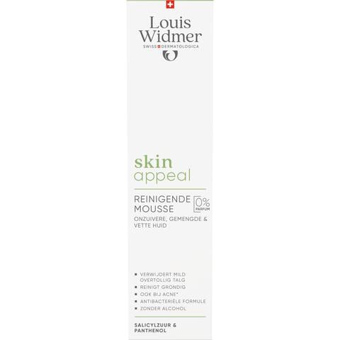 Louis Widmer Skinappeal Reinigende Mousse Zonder Parfum 150 ML