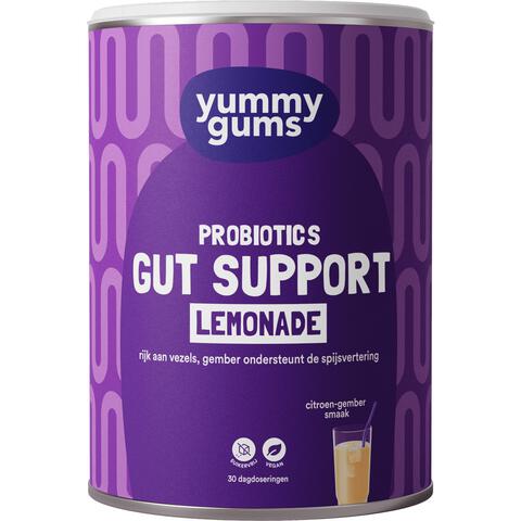 Yummygums Gut Support Lemonade Suikervrij 240 GR