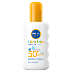NIVEA SUN Babies & Kids Zonnebrand Protect & Sensitive Spray SPF 50+ 200 ML