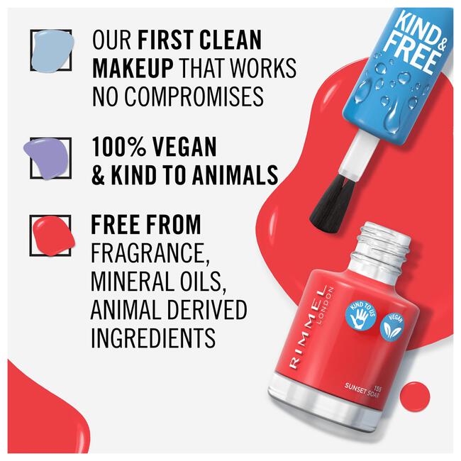 Rimmel Kind & Free Nailpolish 155 Sunset Soar
