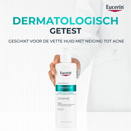 Eucerin DERMOPURE CLINICAL Corrigerende Reinigingsgel Gevoelige Huid 400 ML
