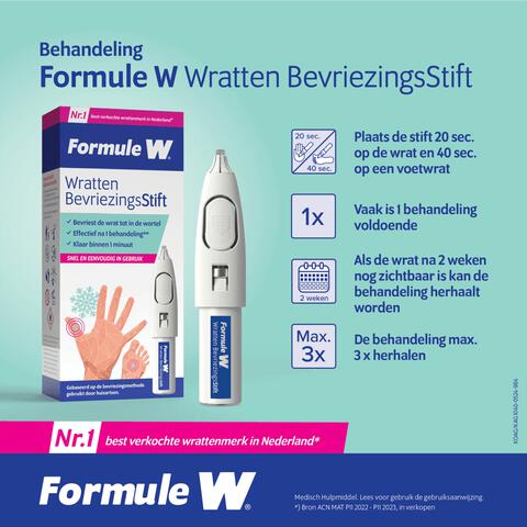 Formule W Wratten BevriezingsStift 15ml