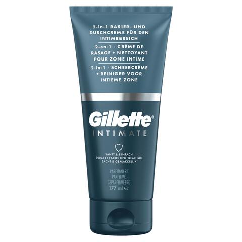 Gillette Intimate 2-In-1 Scheercrème & Reiniger Voor Intieme Zone 177 ML