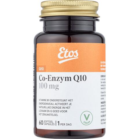 Etos Co-enzym Q10 100mg Vegan 60 capsules