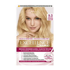 L'Oréal Paris Excellence Crème Verzorgende Crèmekleuring 9.3 Zeer Licht Goud Blond