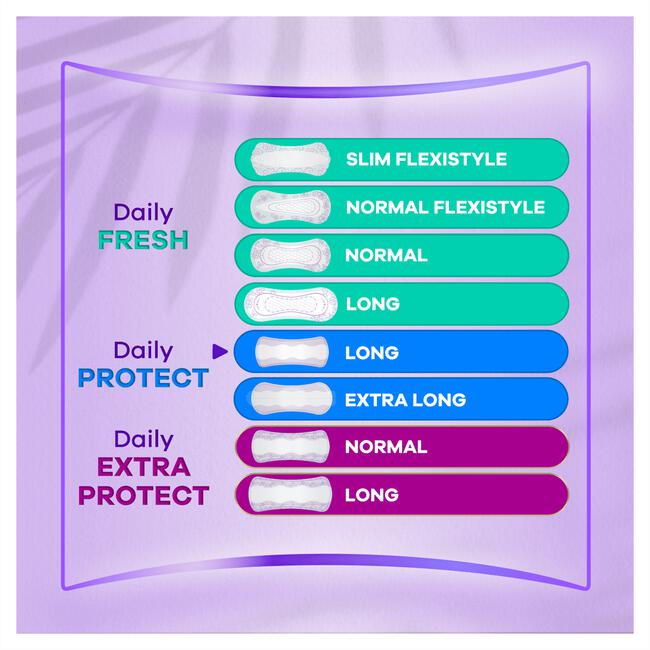 Always Daily Protect Inlegkruisjes Long 26 Stuks