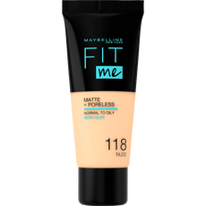 Maybelline Fit Me Matte & Poreless 118 Nude
