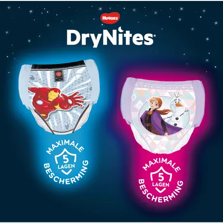 Huggies DryNites Frozen Luierbroekjes Meisjes 4-7 Jaar 10 stuks