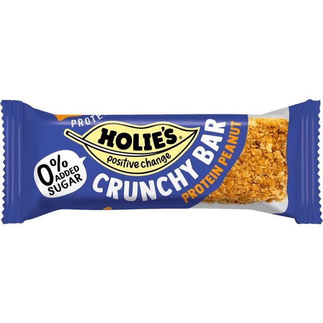 Holie's Crunchy Bar Protein Peanut 40 GR