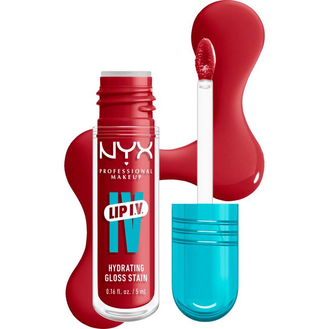 NYX Professional Makeup Lip IV Hydraterende Lipgloss Berry Thirsty