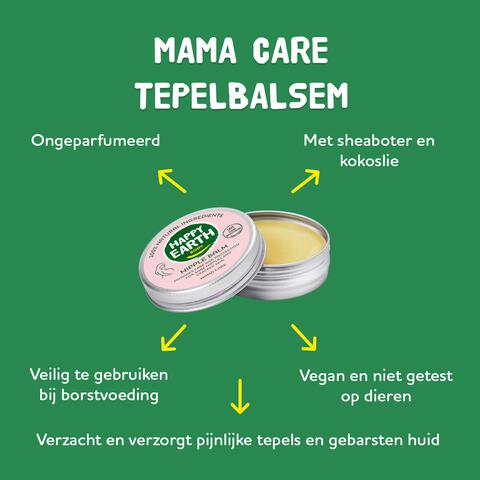 Happy Earth 100% Natuurlijke Mama Care Nipple Balm 30 gram
