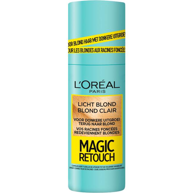 L'Oréal Paris Magic Retouch Uitgroeispray voor Donkere Uitgroei Lichtblond 75 ML