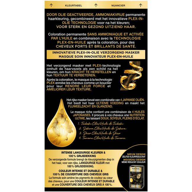 Syoss Oleo Intense 4-50 Stone Brown (Cool Browns)