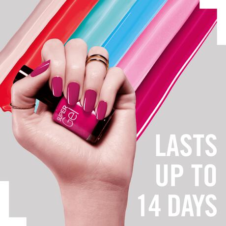 Rimmel London Super Gel Nailpolish - 025 Urban Purple