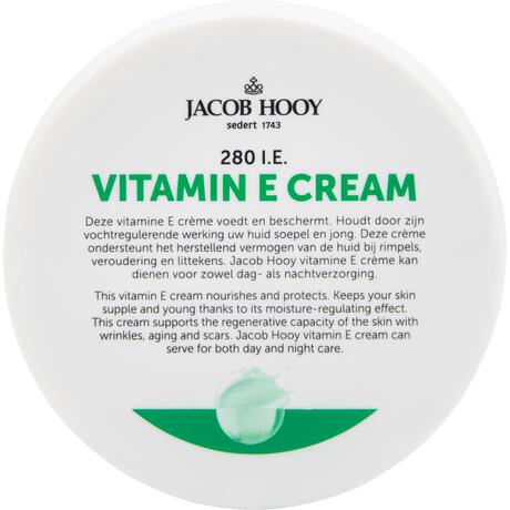 Jacob Hooy Vitamine E Crème 140 ML