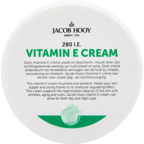 Jacob Hooy Vitamine E Crème 140 ML