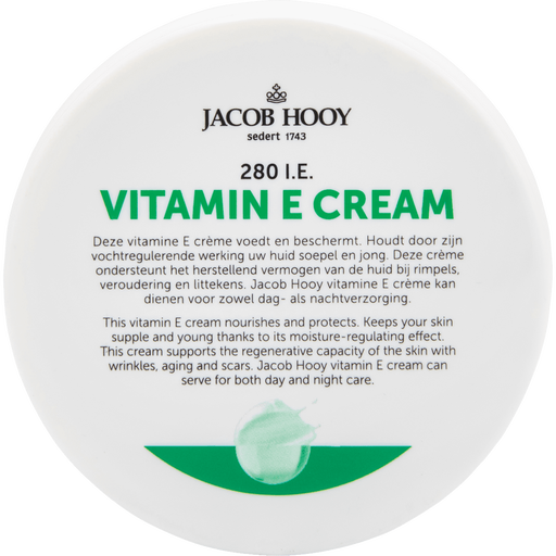 Jacob Hooy Vitamine E Crème 140 ML