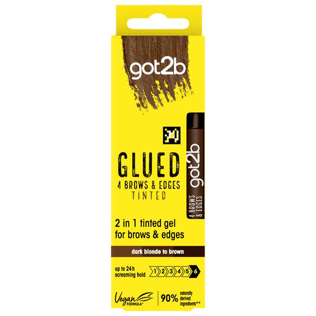 Got2B Glued 4 Brows & Edges Donkerbruin 16 ML