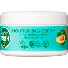 Happy Earth 100% Natural Nourishing Body Cream 200ml