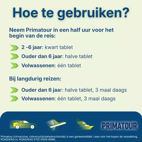 Primatour Tabletten 10 stuks