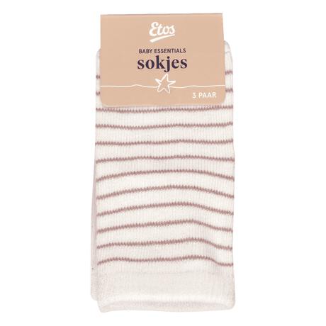 Etos Baby Sokjes Nude 6-12 Maanden Set 3 Paar