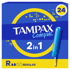Tampax Compak Regular Tampons Met Inbrenghuls 24 Stuks
