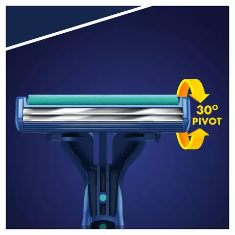 Gillette Blue2 Plus Slalom Wegwerpmesjes 20 stuks