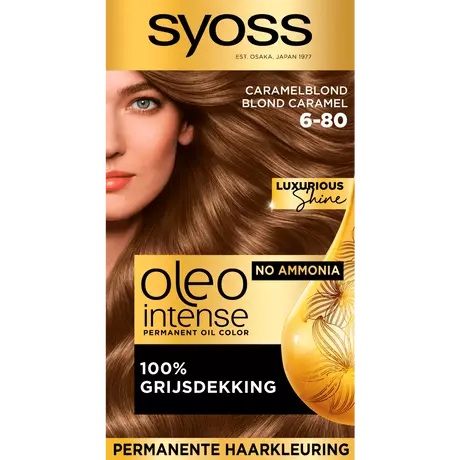 Syoss Oleo Intense 6-80 Caramel Blond/Blond Caramel