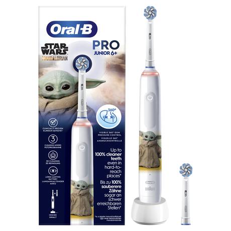 Oral-B Pro Junior 6+ Star Wars Yoda Elektrische Tandenborstel By Braun