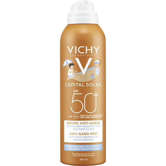 Vichy Capital Soleil Anti-Zand Zonnebrandspray Kind SPF50+ 200 ML